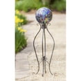 thumbnail image 3 of Evergreen 30 in. Black Metal Gazing Ball Stand, 3 of 3