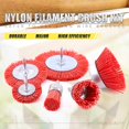 thumbnail image 5 of Juego de 6 cepillos de alambre abrasivos PENGJJMXG con filamento de nailon 1/4 de pulgada, 5 of 5