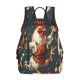 thumbnail image 1 of Balery Chef Chicken With Beer Bottles Mochila ligera para hombre y mujer: duradera e impermeable, ideal para la escuela, el trabajo, viajes y uso diario., 1 of 7
