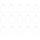 thumbnail image 2 of Craft Showing Fastener Plastic Tag Ropes For Gift Tags And Bookmarks 5000Pcs, 2 of 3