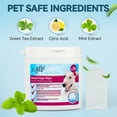 thumbnail image 6 of (2 pack) All For Paws Dog Teeth Cleaning Wipes, Peppermint & Green Tea Flavor, 50cts Dental Finger Wipes, 6 of 7