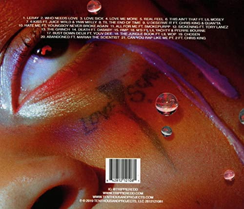 " Art Music Album Poster HD Print Deluxe Trippie Redd "A Love Letter to You 4 