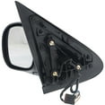 thumbnail image 2 of DAMAIJOY Mirror Heated Left Hand Side Driver Left for Ford for Expedition Eddie Bauer/XLT 97-02 Without Auto-Dimming Paintable Manual Folding-Folding Type Power Glass-Glass Operation, 2 of 6