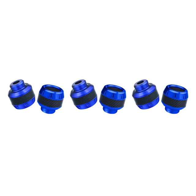 Guardoinrt Pack of 2 Aluminum Alloy Motorbike Protector Replacement Parts Front Fork Cups Sliders Crash Modification Racing Blue 3Set