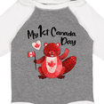 thumbnail image 4 of Inktastic My 1st Canada Day with Red and White Maple Leaves Boys or Girls Long Sleeve Baby Bodysuit, 4 of 5