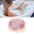 thumbnail image 2 of 1 Pc Fruit Bath Sponge Body Scrubber for Bathroom Pink Purple, 2 of 6