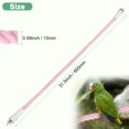 thumbnail image 3 of Uxcell 1-Pack Posaderos de Cuerda para Jaulas de Aves, 31.5 pulgadas de Longitud, Posadero de Cuerda Flexible con Agarre Cómodo para Aves, Plataforma para Limar Picos y Patas [Rosa], 3 of 7