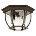 thumbnail image 2 of Savoy House Exterior Collections Flush Mount in Bronze, 2 of 2