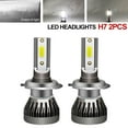 thumbnail image 2 of 4x H7 LED Bulbs For VOLVO S70 1998 1999 2000 High Low Beam Headlights Super Bright White 6000K, 2 of 9