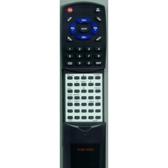 Replacement Remote for NORCENT RTLT2720, LT2722, LT2720, LT2023, LT2740
