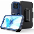 thumbnail image 1 of Compatible with iPhone 12 Pro Max Case,Heavy Duty Hard Shockproof Armor Protector Case Cover with Belt Clip Holster for Apple iPhone 12 6.7 5G 2020 Ph, 1 of 4