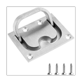 thumbnail image 1 of Stainless Steel Hatch Latch Solid Boat Hatch Handles for Boat Deck Hatch Handles Ring Pulls Recessed Cover Handles, 1 of 6