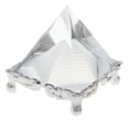 thumbnail image 1 of 1.57'' Glass Crystal Pyramid in Pyramid ( Stand) Collectible Figurines, 1 of 8