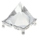 thumbnail image 3 of Pirámide de Cristal Transparente Sunnimix 3D con Soporte Plateado, 3 of 8