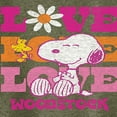 thumbnail image 3 of Peanuts - Love Woodstock - Juniors High Neck Tank Top, 3 of 6