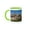 Green/White, variant on 3drose, Spain, La Rioja Region, La Rioja Province, Briones - Eu27 Wbi0222 - Walter Bibikow, 11oz Mug