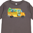 thumbnail image 4 of Inktastic Back to School Bus with Dinosaurs Boys or Girls Long Sleeve Toddler T-Shirt, 4 of 5