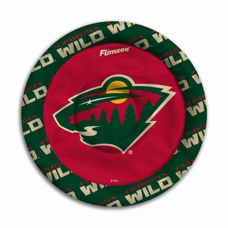 YouTheFan NHL Minnesota Wild Flimzee Bean-Bag Flying Disc