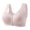 Light Pink, variant on ,Women's Button Front Closure Bras Lace Push up No Underwire Full Coverage Bras for Old Women Lifting Unpadding Thin Cups Soft Comfort Convenient Breathable Bralettes Pink 50
