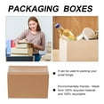 thumbnail image 2 of LEEYNEER Package Boxes Carton Khaki Recycled Material 20Pcs, 2 of 8