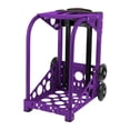 thumbnail image 4 of Bolsa rodante ZUCA Blaze Sport con marco morado y ruedas parpadeantes, 4 of 5