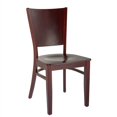 thumbnail image 2 of Pemberly Row Side Chair in Dark Mahogany with Wood Seat (Set of 2), 2 of 2