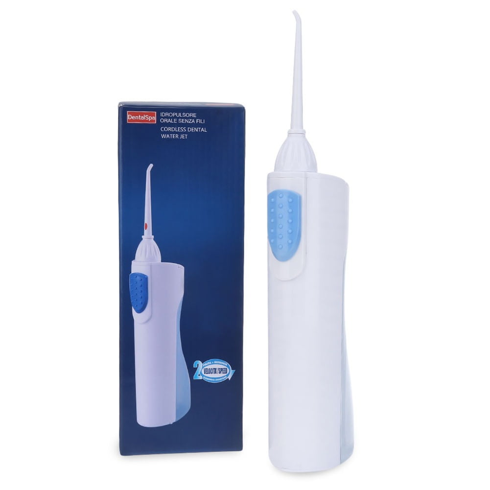 Portable Health Mini Electric Dental Floss Water Flosser With Rotatable Jet Pick Travel Teeth Cleaner