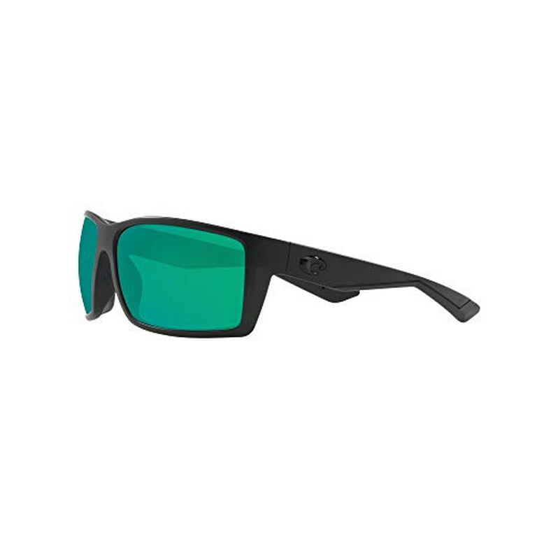 Costa Del Mar Men's REEFTON Sunglasses, Green Mirror Polarized