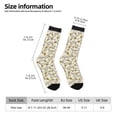 thumbnail image 2 of KLL Different Butterflys Print Cool Socks Men's Women's Crew Socks Funny Crazy Novelty Stockings, 2 of 6