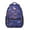 Dachshund Blue Pattern, variant on Corgi Costume and Bone Cream Backpack for School, Cute School Bag with Adjustable Shoulder Straps and Padded Back, 15.3"x11"x6.7"