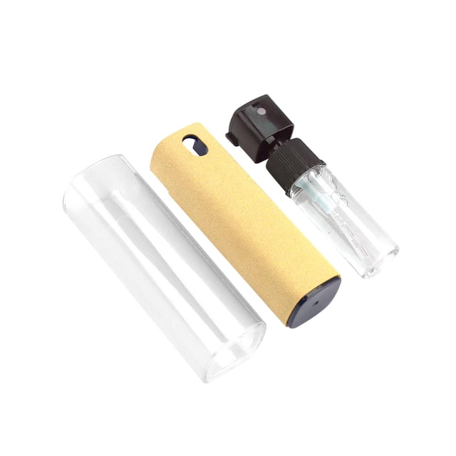 Milaget Screen Cleaner Versatile Cleaners 2 in 1 Wipe Cleaner for Notebook Phone Yellow Yellow with Shell