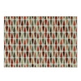 thumbnail image 1 of Retro Cutting Board, Sixties and Seventies Style Geometric Round Shaped Repeated Symmetric Design, Decorative Tempered Glass Cutting and Serving Board, Small Size, Multicolor, by Ambesonne, 1 of 1