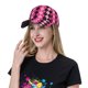 thumbnail image 5 of Fotbe pink and black argyle Gorro Clásico de Béisbol, Gorra Ajustable con Broche Snapback, Gorro de Exterior de Algodón Suave, 5 of 6