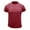 Burgundy, variant on Men's Short Sleeve T Shirt Soft Shirt Cotton Slim Fit Slimming Tee Fall Crew Neck Summer Date Night Cream X-Large