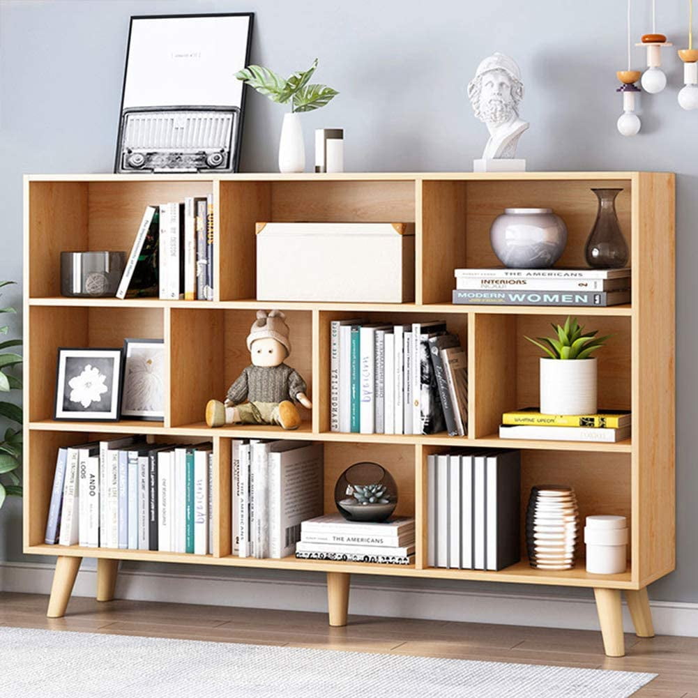 FUTRWORE Small Bookshelf for Small Spaces, 3 Tier Bookcase, Narrow Gold  Book Shelf, Small Shelf Open Display Rack for Bedroom, Living Room, Home