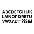 thumbnail image 2 of Trend Enterprises T-1791 Stick-Eze 2In Letters & Marks Black, 2 of 3