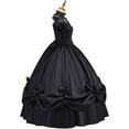 thumbnail image 4 of Women's Gothic Victorian Rococo Dress Civil War Southern Belle Tea Party Ball Gown, 4 of 7