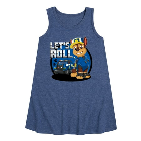 

Paw Patrol - Let s Roll Chase - Toddler and Youth Girls A-line Dress
