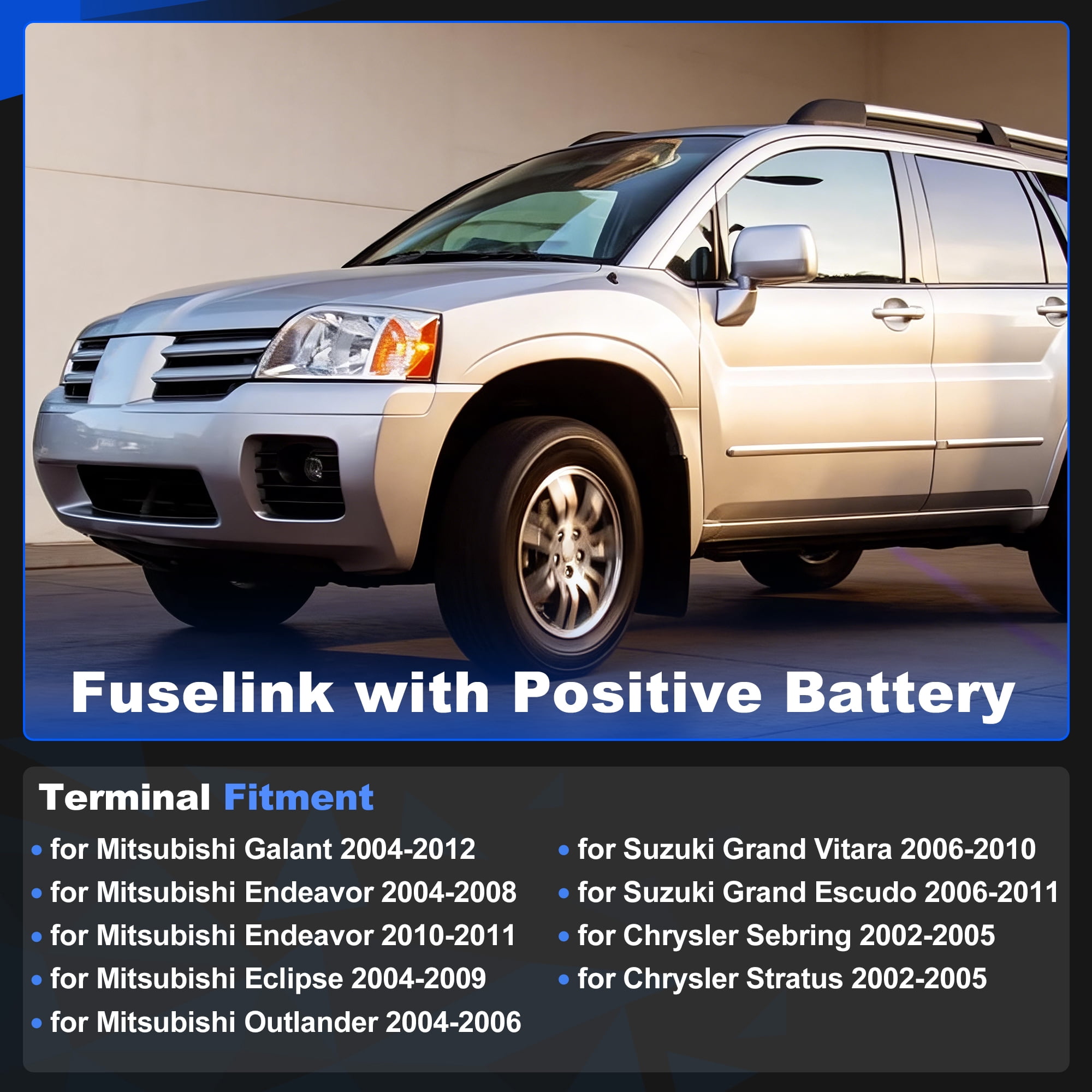 Unique Bargains 120Amp Battery Fuse Fuselink for Mitsubishi Galant Outlander Eclipse