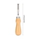 thumbnail image 5 of Biselador de bordes cuchillo para rebajar uso práctico y duradero Resistencia al impacto Productos de cuero Artesanía en cuero para cuero ANGGREK Otros, 5 of 8