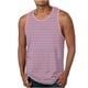 thumbnail image 1 of Tanques para Hombre para el Verano Solto Chaleco Raya Impresión Deporte Cuello Redondo Superior, 1 of 5