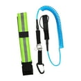 thumbnail image 1 of Surfboard Leash Safety Rope Leash Ankle Cuff, Surf Board Leashes, Surf Leash for Water Sports Shortboard Longboard Stand up Paddleboard with Waist Belt, 1 of 10