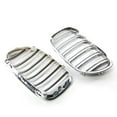 thumbnail image 4 of Front Kidney Dual Slat Grille For - F01 F02 7 Series 2009-2015 Chrome Grill 51117184151 51117184152, 4 of 5