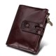 thumbnail image 1 of Cartera con bloqueo RFID Yinane tarjetero plegable Marrón rojizo, 1 of 8