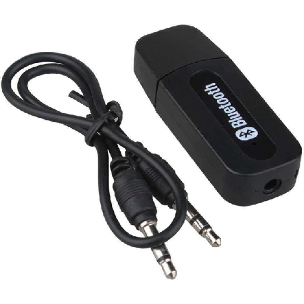 USB Wireless Bluetooth 3.5mm AUX Audio Stereo Music Home Car Receiver Adapter 