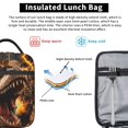 thumbnail image 5 of Dinosaur Lunch Bag Portable Thermal Lunch Box for Men and Women, 5 of 6