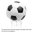 thumbnail image 5 of Uxcell 4.7" Acrylic Ball Display Stand Holder for Football Basketball Black 3 Pack, 5 of 6
