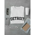 thumbnail image 3 of Detroit City Show The Pride Men White T-Shirt, Male Large, 3 of 4
