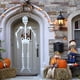thumbnail image 5 of Pvc Aterrador Decoración Colgante De Halloween Resplandor En El Cuerpo De Esqueleto Oscuro Con Articulaciones Posibles Para Accesorios De Casa Embrujada En El Patio Delantero Methold HA041914-03, 5 of 6