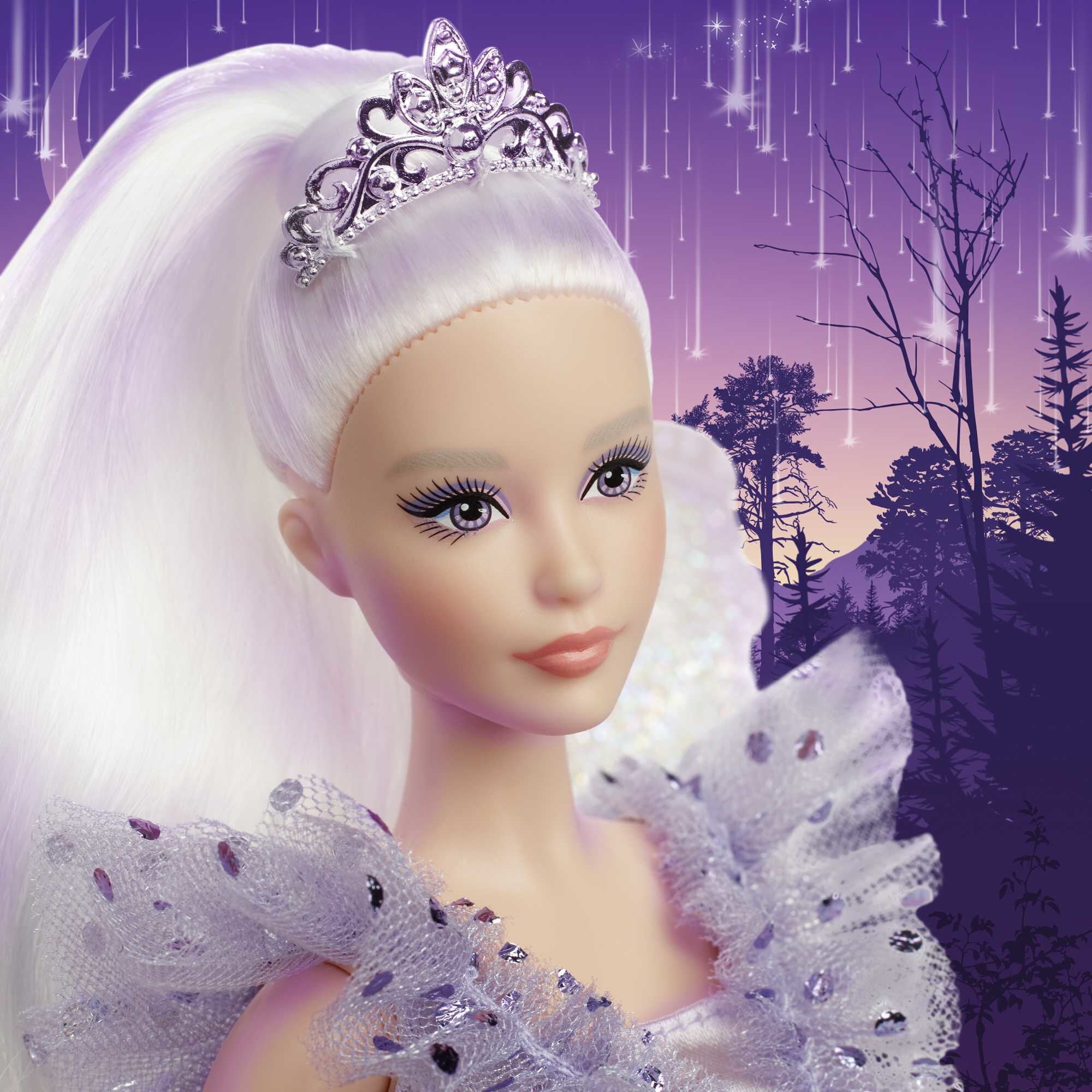 Barbie Signature Tooth Fairy Doll Collectible with Shimmering Wings Wand Tiara Walmart